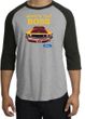 Ford Mustang Boss Raglan Shirt - Who's The Boss 302 Heather Grey/Black