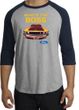 Ford Mustang Boss Raglan Shirt - Who's The Boss 302 Heather Grey/Navy