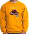 Ford Mustang Boss Sweatshirt - Who's The Boss 302 Gold Sweat Shirt