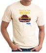 Ford Mustang Boss T-Shirt - Who's The Boss 302 Adult Natural Tee Shirt