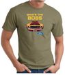 Ford Mustang Boss T-Shirt - Who's The Boss 302 Army Green Tee Shirt