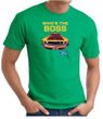 Ford Mustang Boss T-Shirt - Who's The Boss 302 Kelly Green Tee Shirt