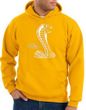 Ford Mustang Cobra Hoodie Hooded Sweatshirt - Adult Gold Hoody