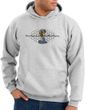 Ford Mustang Cobra Hoodie - Motor Company Grill Adult Ash Hoody