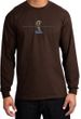 Ford Mustang Cobra Long Sleeve Shirt - Ford Motor Grill Brown T-Shirt
