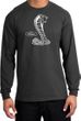 Ford Mustang Cobra Long Sleeve T-Shirt - Adult Charcoal Shirt