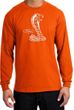 Ford Mustang Cobra Long Sleeve T-Shirt - Adult Orange Shirt