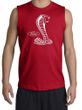 Ford Mustang Cobra Muscle Shirt - Adult Red Muscle T-shirt