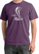 Ford Mustang Cobra Pigment Dyed T-Shirt - Adult Plum Tee