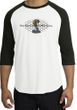 Ford Mustang Cobra Raglan Shirt - Ford Motor Company Grill White/Black