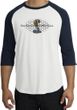 Ford Mustang Cobra Raglan Shirt - Ford Motor Company Grill White/Navy