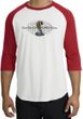 Ford Mustang Cobra Raglan Shirt - Ford Motor Company Grill White/Red