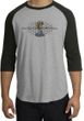 Ford Mustang Cobra Raglan Shirt - Ford Motor Grill Heather Grey/Black