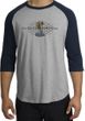 Ford Mustang Cobra Raglan Shirt - Ford Motor Grill Heather Grey/Navy