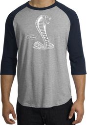 Ford Mustang Cobra Raglan T-shirts - Adult Shirts Ford Mustang Cobra Raglan T-shirts - Adult Shirts