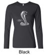 Ford Mustang Cobra Shirt Classic Muscle Car Ladies Long Sleeve Tee