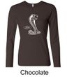 Ford Mustang Cobra Shirt Classic Muscle Car Ladies Long Sleeve Tee