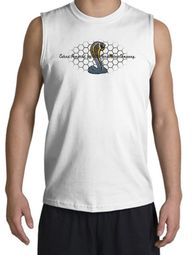 Ford Mustang Cobra Shooter Shirt - Ford Motor Grill White Muscle Shirt Ford Mustang Cobra Shooter Shirt - Ford Motor Grill White Muscle Shirt