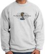 Ford Mustang Cobra Sweatshirt - Ford Motor Company Grill Adult Ash
