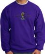 Ford Mustang Cobra Sweatshirt - Ford Motor Company Grill Adult Purple