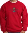 Ford Mustang Cobra Sweatshirt - Ford Motor Company Grill Adult Red