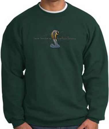 Ford Mustang Cobra Sweatshirt - Ford Motor Company Grill Dark Green