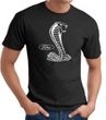 Ford Mustang Cobra T-Shirt - Classic Muscle Car Adult Black Tee