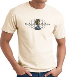 Ford Mustang Cobra T-shirt - Ford Motor Company Grill Natural Tee Ford Mustang Cobra T-shirt - Ford Motor Company Grill Natural Tee