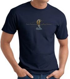 Ford Mustang Cobra T-shirt - Ford Motor Company Grill Navy Tee Shirt Ford Mustang Cobra T-shirt - Ford Motor Company Grill Navy Tee Shirt
