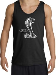 Ford Mustang Cobra Tank Top - Adult Black Tanktop