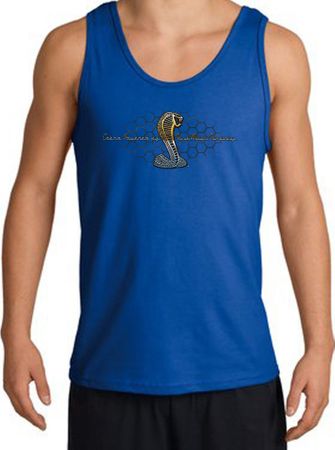 Ford Mustang Cobra Tank Top - Ford Motor Company Grill Royal Tanktop