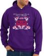 Ford Mustang Hoodie Girls Run Wild Purple Hoody