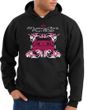 Ford Mustang Hoodie Hooded Sweatshirt Girls Run Wild Black Hoody