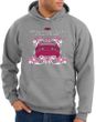 Ford Mustang Hoodie Hooded Sweatshirt Girls Run Wild Heather Hoody
