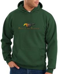 Ford Mustang Hoodie Sweatshirt - Make It My Grill Dark Green Hoody Ford Mustang Hoodie Sweatshirt - Make It My Grill Dark Green Hoody