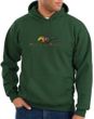 Ford Mustang Hoodie Sweatshirt - Make It My Grill Dark Green Hoody