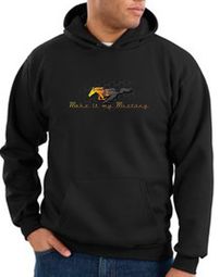 Ford Mustang Hoodie Sweatshirt - Make It My Mustang Grill Black Hoody Ford Mustang Hoodie Sweatshirt - Make It My Mustang Grill Black Hoody