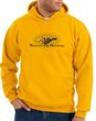 Ford Mustang Hoodie Sweatshirt - Make It My Mustang Grill Gold Hoody