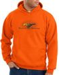 Ford Mustang Hoodie Sweatshirt - Make It My Mustang Grill Orange Hoody
