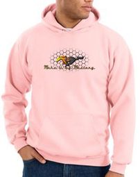 Ford Mustang Hoodie Sweatshirt - Make It My Mustang Grill Pink Hoody Ford Mustang Hoodie Sweatshirt - Make It My Mustang Grill Pink Hoody