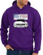Ford Mustang Hoodie USA 1964 Country Purple Hoody
