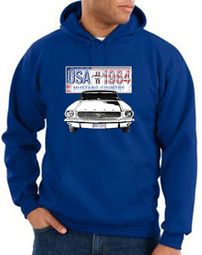 Ford Mustang Hoodie USA 1964 Country Royal Hoody Ford Mustang Hoodie USA 1964 Country Royal Hoody