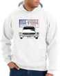 Ford Mustang Hoodie USA 1964 Country White Hoody