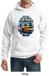 Ford Mustang Hoodie Yellow and White GT 500 Hoody
