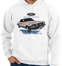 Ford Mustang Hoodies Hooded Sweatshirts - Horsepower Adult Hoodys