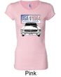 Ford Mustang Ladies Shirt USA 1964 Country Longer Length Tee T-Shirt