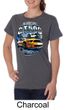Ford Mustang Ladies Shirt Yellow White GT500 Organic Tee T-Shirt