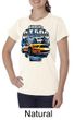 Ford Mustang Ladies Shirt Yellow White GT500 Organic Tee T-Shirt