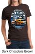 Ford Mustang Ladies Shirt Yellow White GT500 Tee T-Shirt