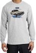 Ford Mustang Long Sleeve Shirt - Horsepower Adult Ash T-Shirt